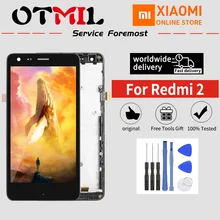 OTMIL 4," для XIAOMI Redmi 2 ЖК-дисплей сенсорный экран с рамкой дигитайзер Замена для Xiaomi Redmi2 дисплей#1