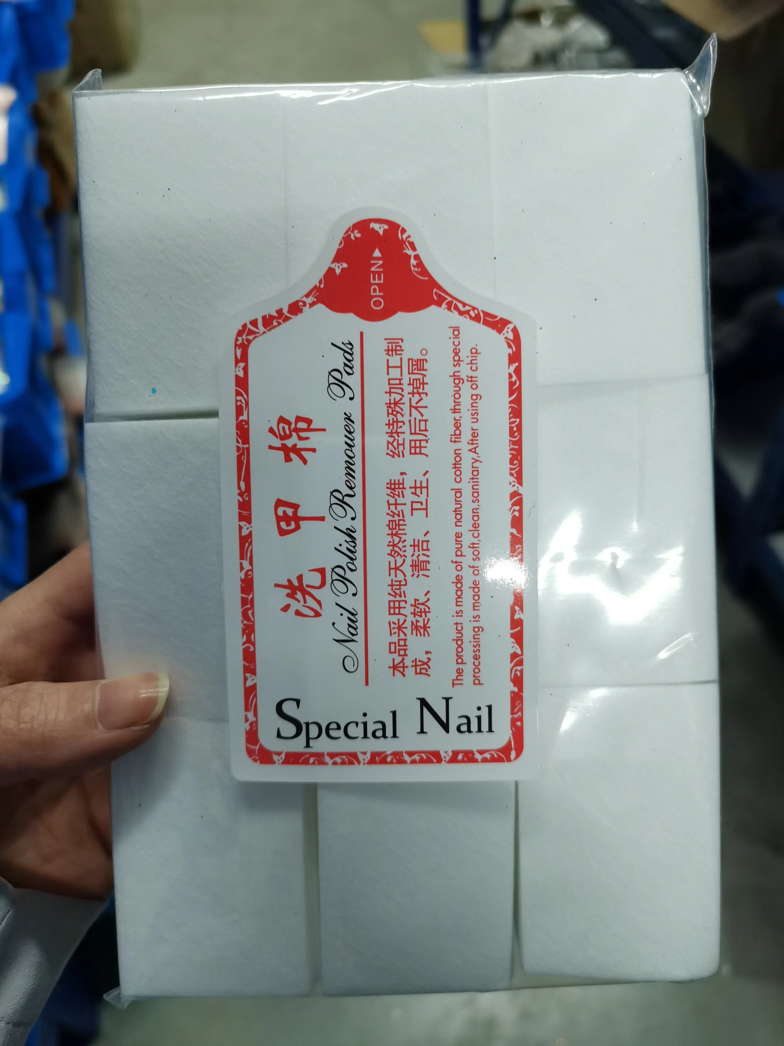 Nail Lint-Free Paper Cotton Fiber Tissue Nail Art Cleaner Pad Polish Cotton Remover Sheet nail polish remover nail gel remover nail polish remover wipes nail cotton pads nail polish remover wraps disposable nail pads 600pcs/Lot
