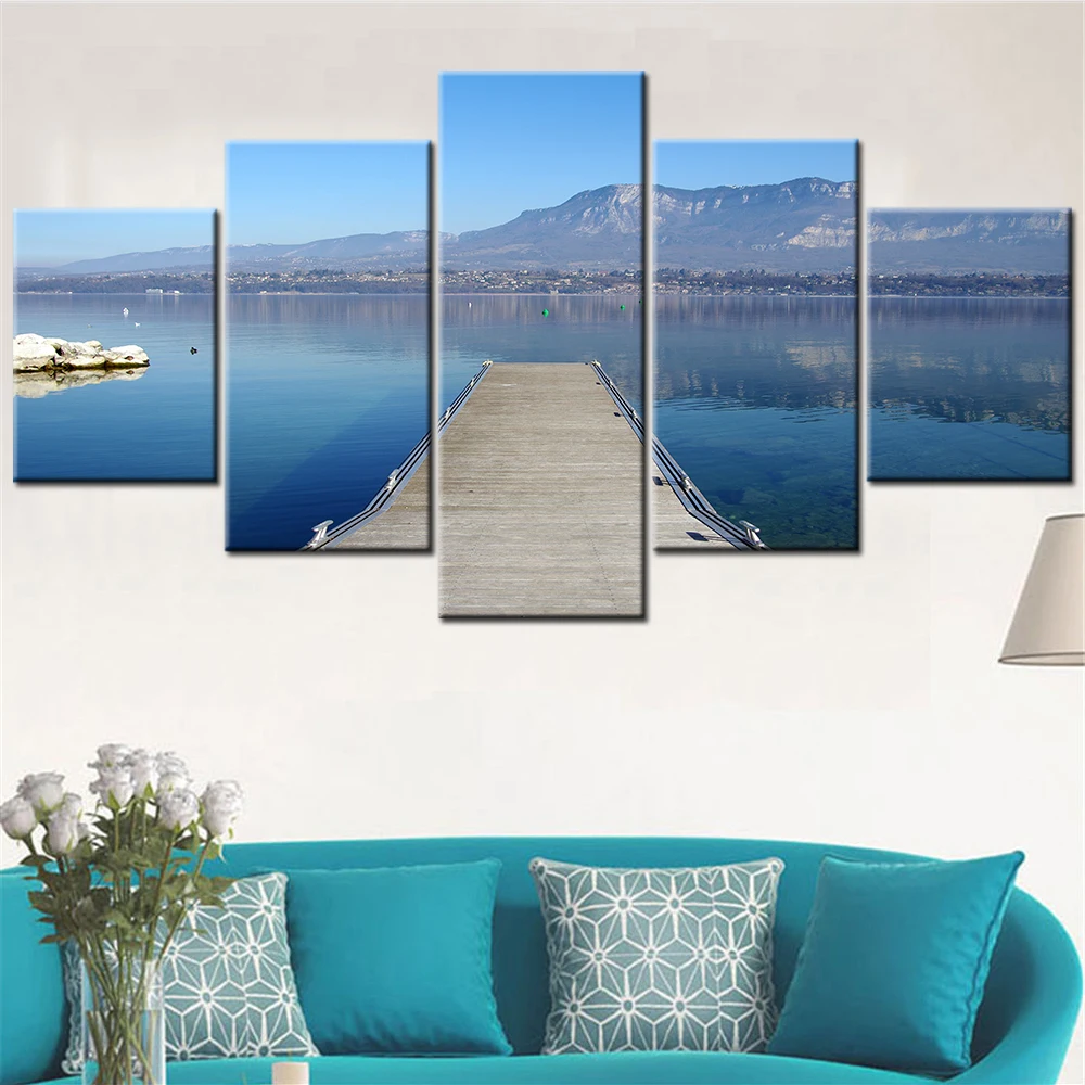 Wall Art Canvas or Framed Landscape Painting 1