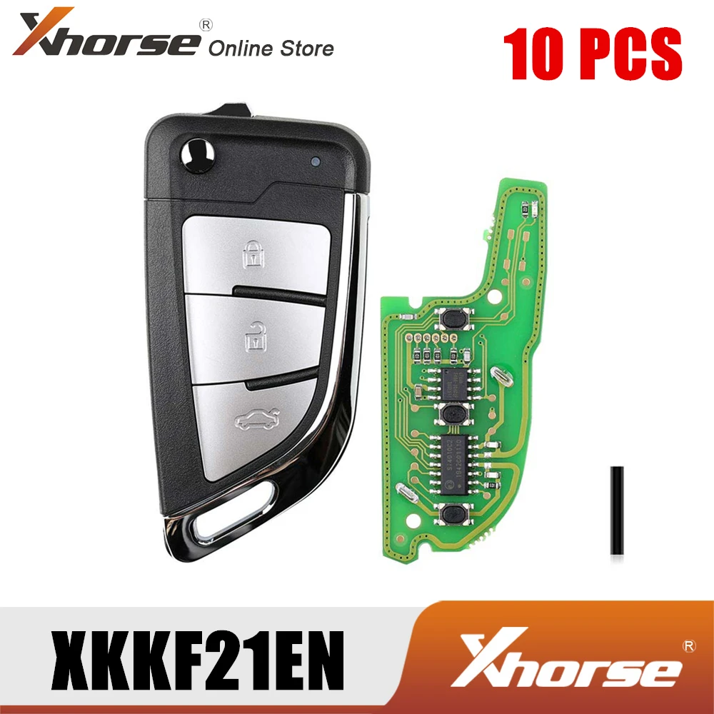 XHORSE XKKF21EN VVDI KNIFE 2 Style (Flip 3BTN) 10 шт./лот| |