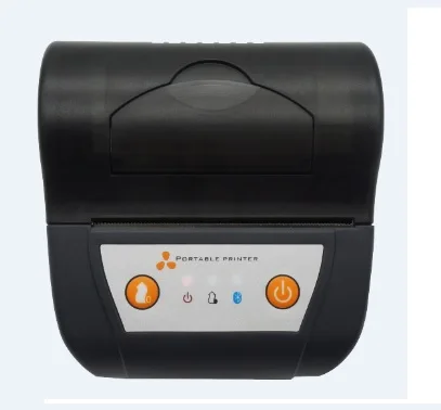 Портативный 80 мм термопринтер чековый принтер банкнот принтер Bluetooth/USB POS принтер для розничной торговли/магазина - Цвет: P80A-Black