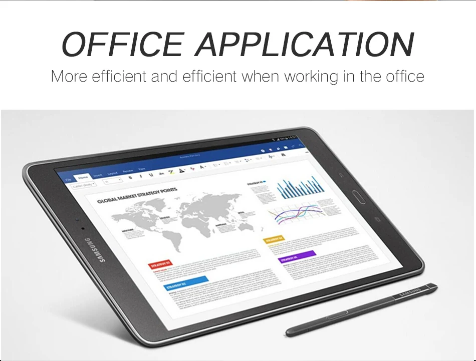 Для samsung Galaxy Tab A 10,1() P585 P580 S ручка сменный сенсорный стилус S-pen Белый Черный Интеллектуальный