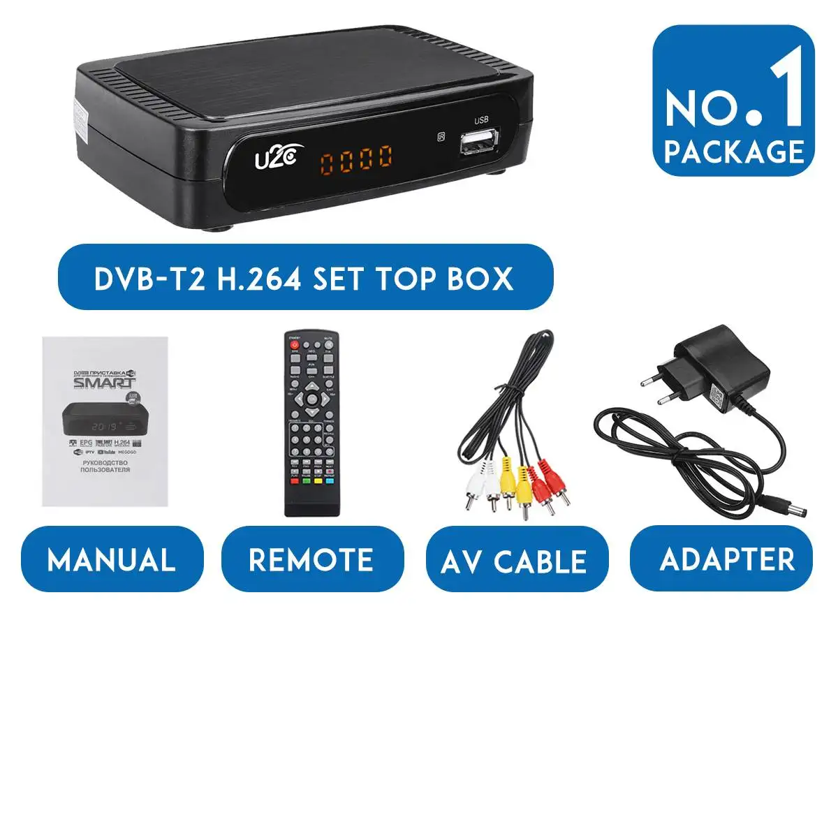 HD Smart DVB-T2 Smart Digital tv Box HDMI телеприставка H.264 HD tv цифровая наземная приставка спутниковая DVB T/T2 телеприставка