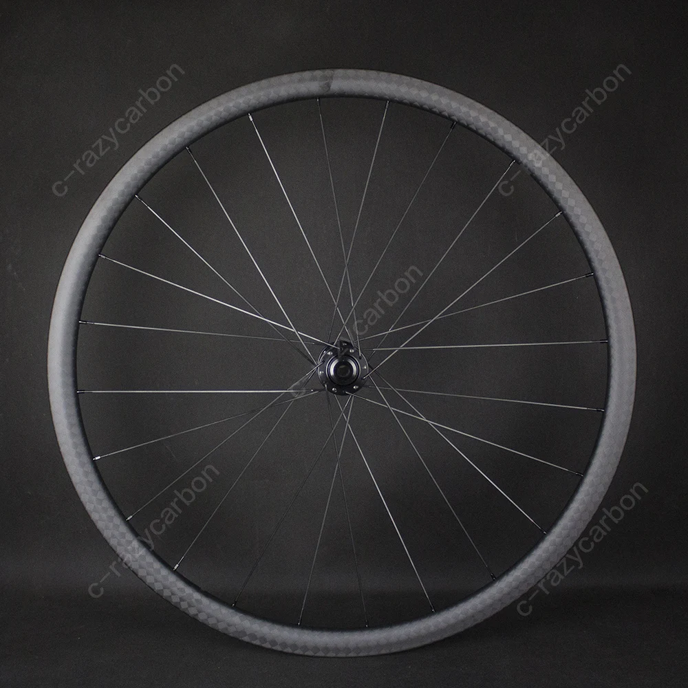 Cycling 700c Road Disc Brake 12k 38mm Carbon Bicycle Wheels Disc Brake
