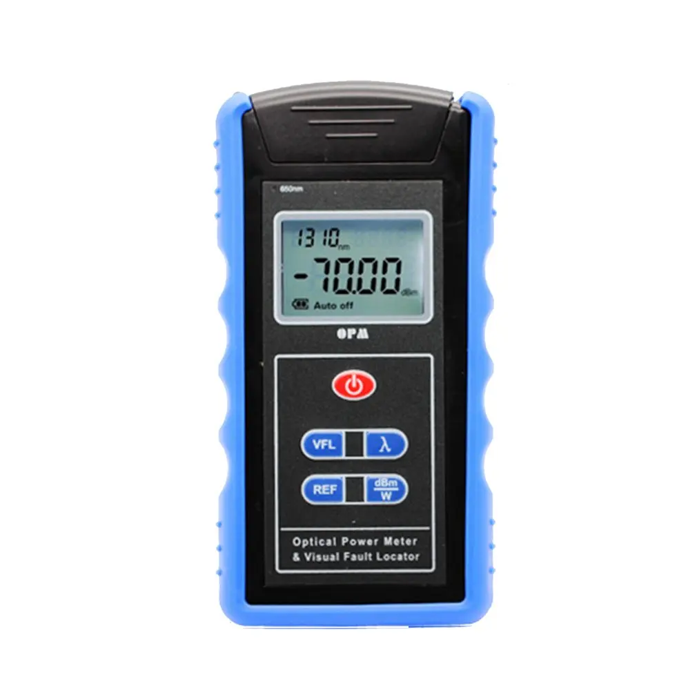 

Optical Power Meter Handheld VFL Power Meter FTTH Fiber Optical Network Cable Tester w/ 10MW Fiber Optic Visual Fault Locator