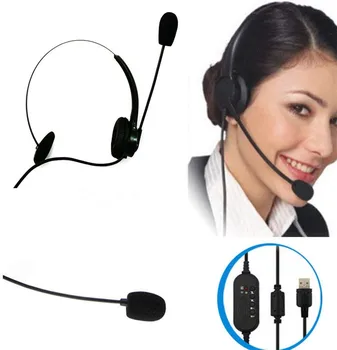 

USB Connection Headset Microphone High Sound Quality Lightweight Call Business Commuter Game Live Microphone