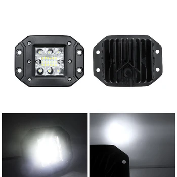 

39W LED Work Light Square Daytime Running Lamp Spotlight Waterproof Accessories