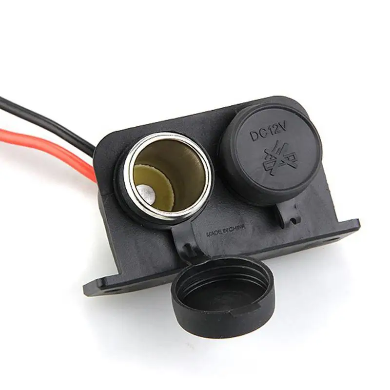 Водонепроницаемый Мощный Автомобильный мотоцикл Лодка прикуриватель