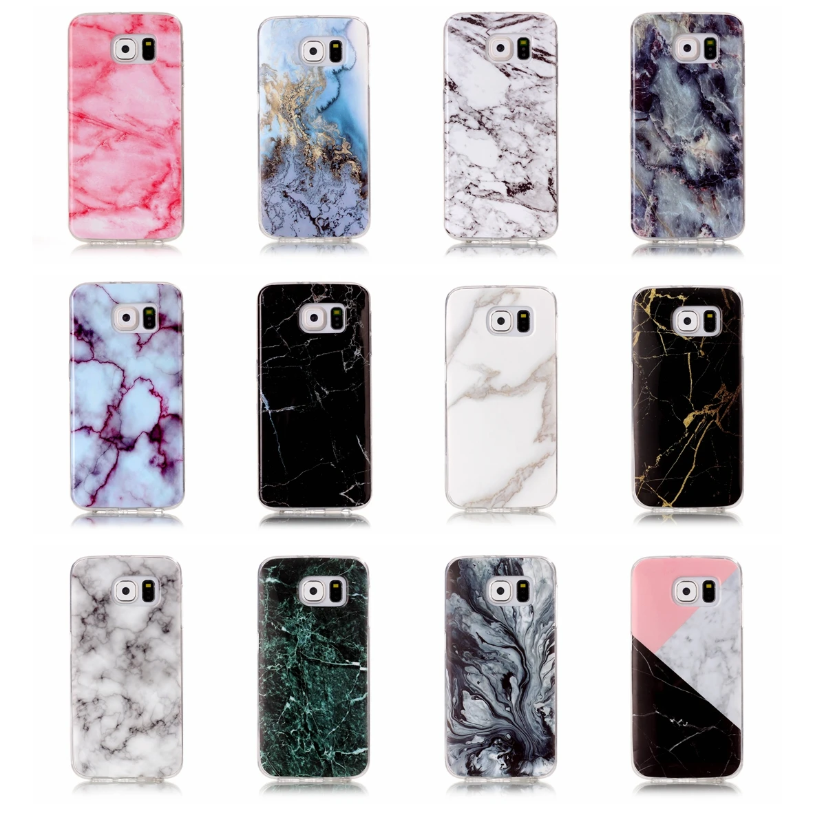 Colorful Cute Paint Case For Samsung Galaxy S6 G920 G920F Soft TPU Silicon Phone Cover Shells S5 S 5 Protector Cases |