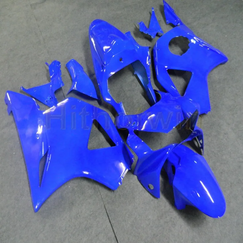 F Капот мотоцикла на заказ для CBR954RR 2002-2003 ABS Пластиковый обтекатель литья под давлением Синий Пламя - Цвет: F