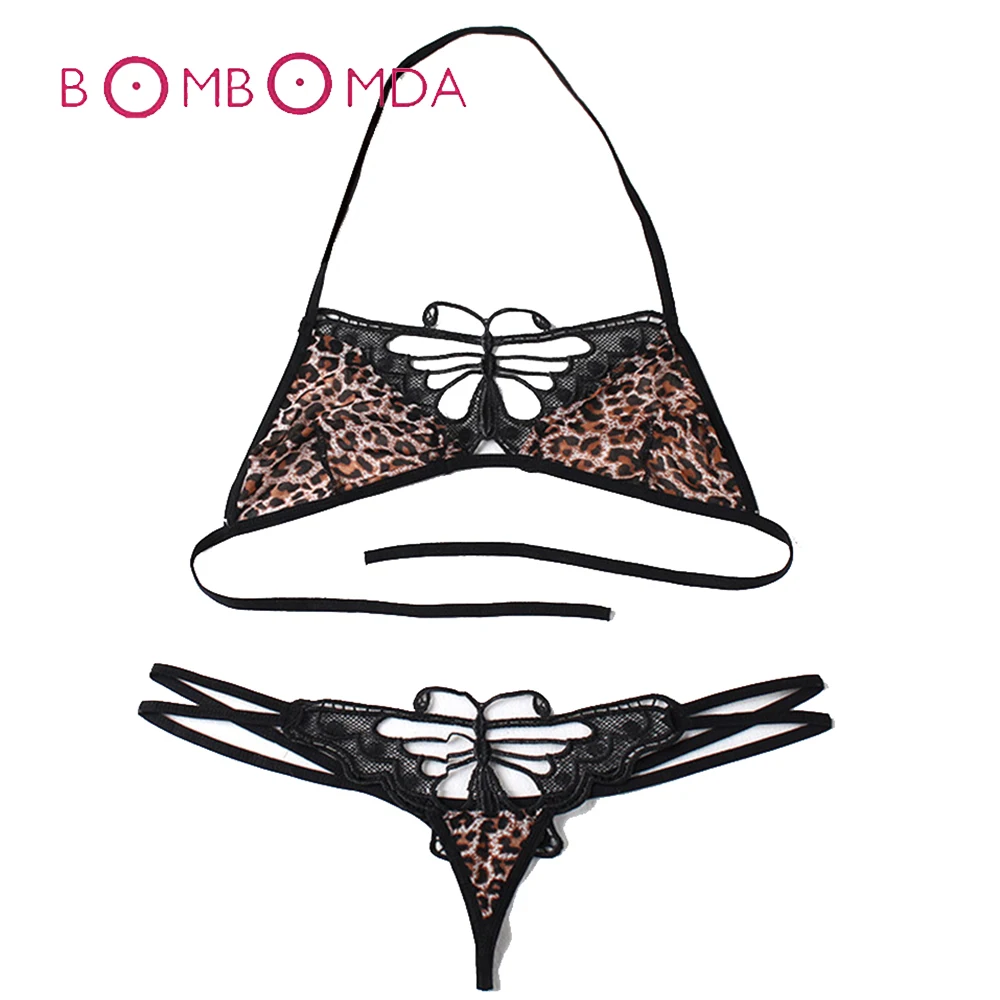 Costume Adult Sexy Erotic Lingerie Set Chest Bra And T Pants Tenue Female Erotique Gather Lace Sex Toys For Couples Flirt | Тематическая