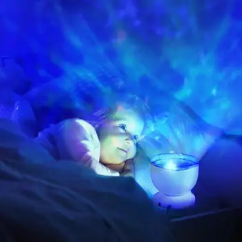 

Household Light Decroation Decro Ocean Wave Night Light 12 LED Kids Children Bedroom Light Supplies Decroation
