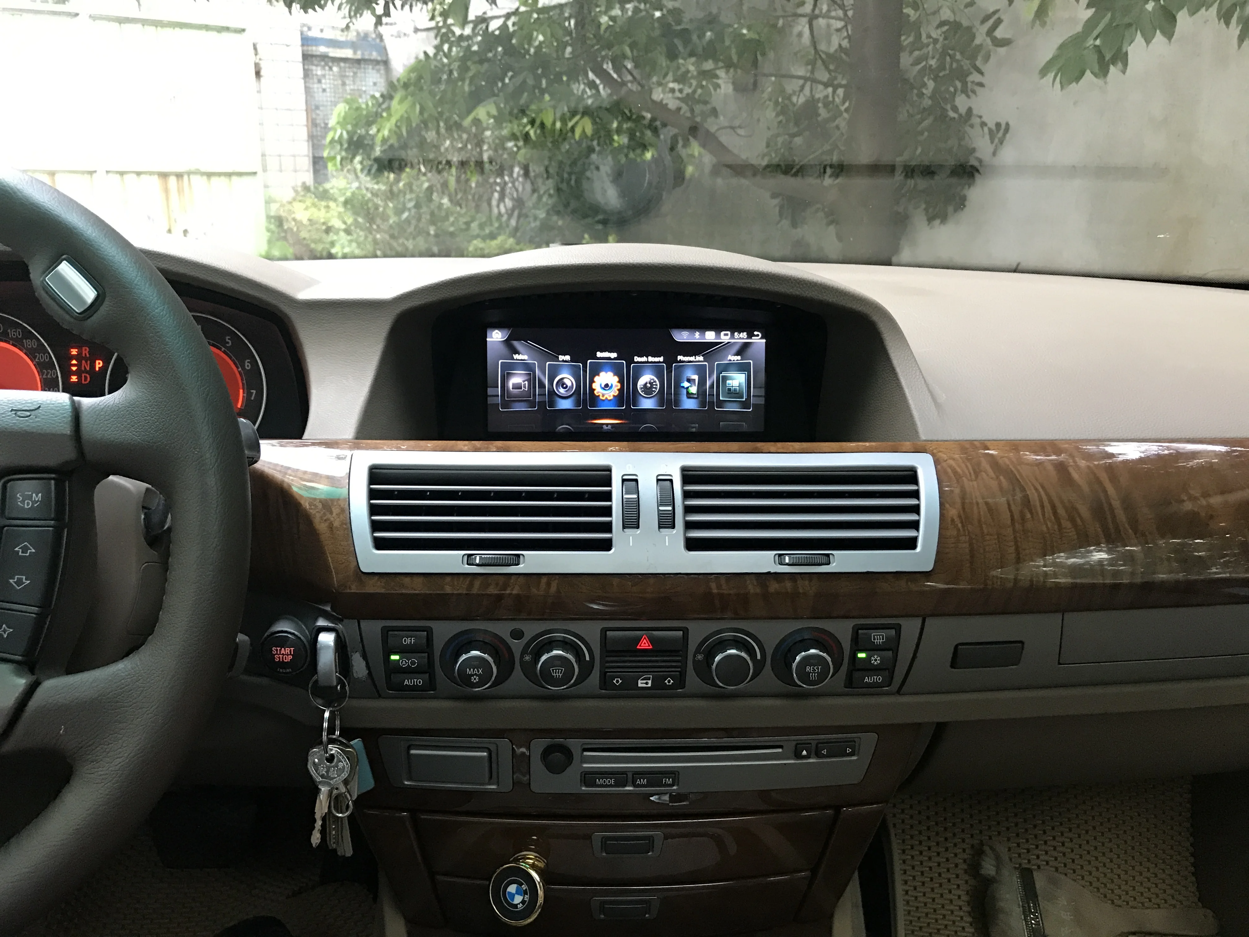 Flash Deal Chogath 8.8 inch car Multimedia Player android system  Car Radio GPS Navigation ForFor BMW 7 Series  E66 (2005-2009)8.8" 2