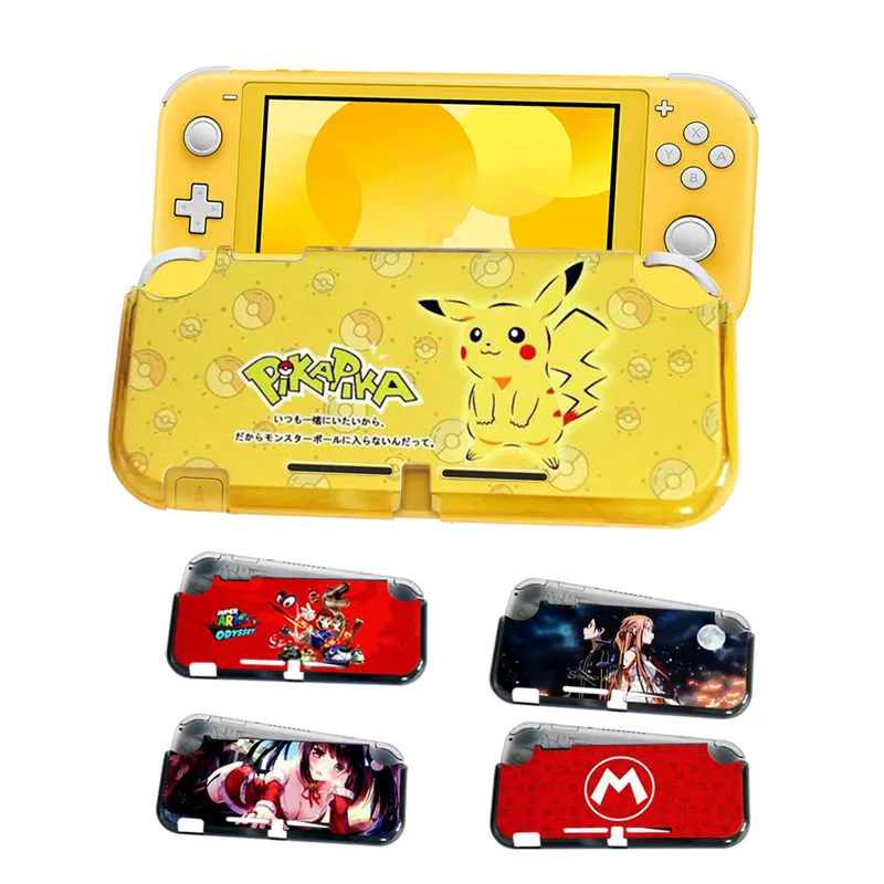 Дизайн, Жесткий Чехол на заднюю панель для консоли nintendo switch Lite, анти-шок, Joy-cons, чехол для мини-переключателей, аксессуары