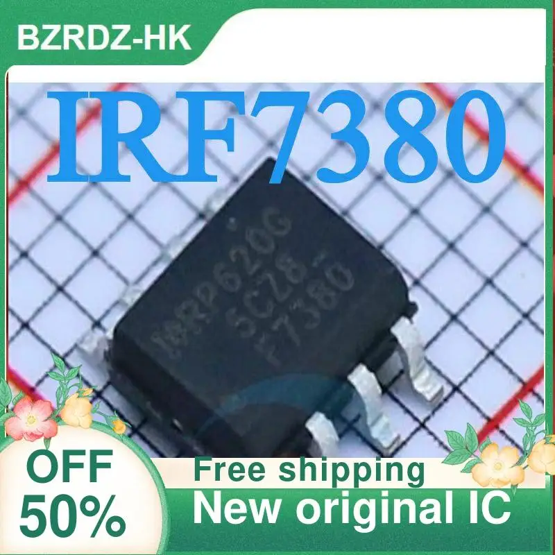 

Новый оригинальный IC 20 шт. IRF7380TRPBF IRF7380 80 в/3.6A MOSFET SOP8