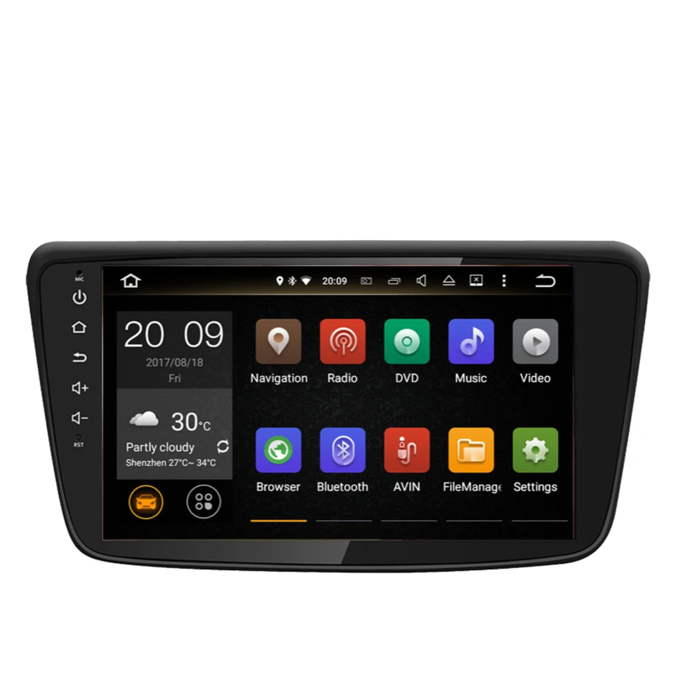 Автомобильный GPS-навигатор 8 дюймов Восьмиядерный процессор Android 10 0 для suzuki Baleno