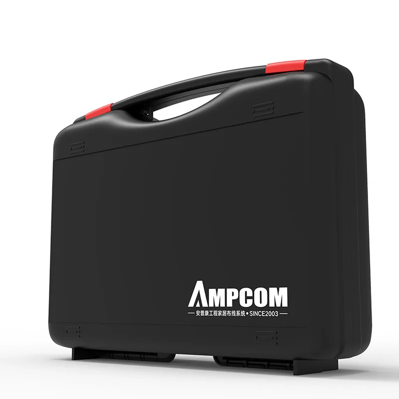 Network Tool Kit, AMPCOM 11 in 1 Professional Portable Ethernet Computer Maintenance LAN Cable Tester Repair Set