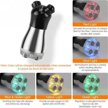 

5Color RF Radio Frequency Body Face Massager LED Photon Facial Mesotherapy Electroporation Beauty Machine Rejuvenation Face Lift