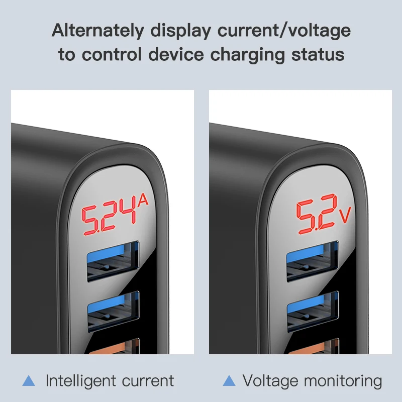 KUULAA Quick Charge 3,0 USB зарядное устройство 30 Вт QC3.0 QC Быстрая зарядка мульти разъем зарядное устройство для мобильного телефона для iPhone samsung Xiaomi huawei