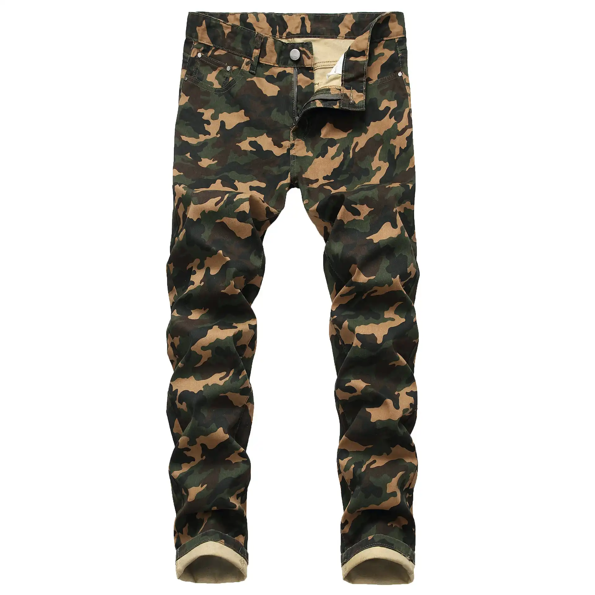 army print cargo pants for mens