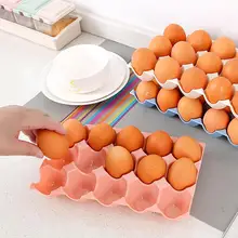 Кухня 15 лотков для яиц ящик для хранения Организатор холодильник хранения Контейнер полка