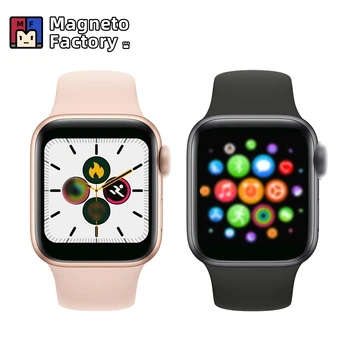 

2020 T500 Smart Watch Series 5 Bluetooth Call 44mm Smartwatch Change Strap Heart Rate Monitor for IOS Android Phone PK IWO 12 P8