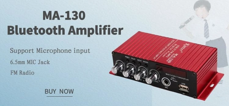 Kinter MA-500 звуковые усилители аудио 4 канала для динамика Hifi стерео с SD USB Bluetooth FM радио управление бас Trelbe объем