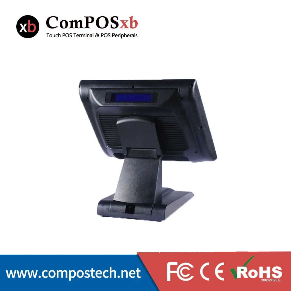 Ресторан POS системы POS2119 водонепроницаемый кассовый аппарат 15 дюймов резистивный сенсорный все в одном