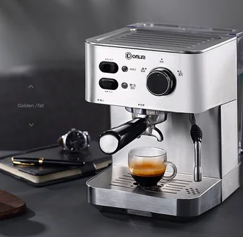 

220V Donlim/Dongling DL-DK4682 espresso machine household small semi-automatic commercial steam