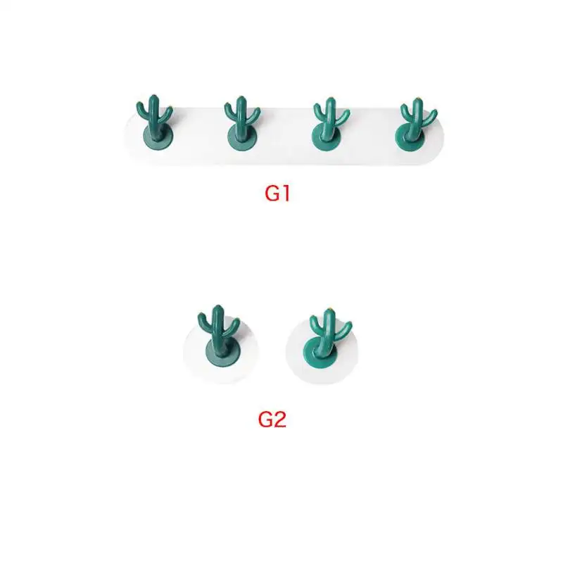 Держатель для душа кактус форменные крючки самоклеющиеся вешалки для одежды держатель для ключей настенная вешалка, крючок крышка Держатель для душа