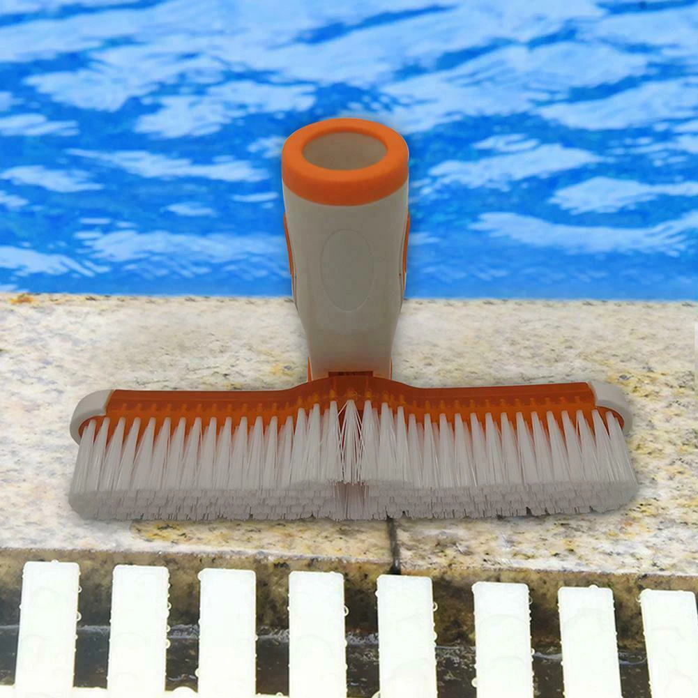 10 дюймов инструмент щетка для чистки водорослей пол пруд ванна бассейн метла прочный удалитель пятен легкий спа очиститель стен