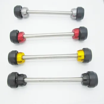 

For XMAX X-MAX 125 250 300 400 CNC Aluminum Motorcycle Front Fork Axle Slider Side Guard Wheel Frame Sliders Protector