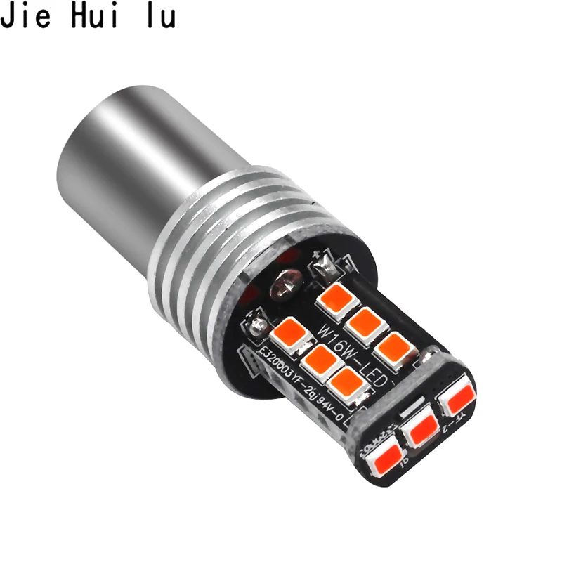 1 шт. автомобильный 1156 7440 7443 BA15S P21W 15 SMD 2835 Canbus светодиодный индикатор поворота