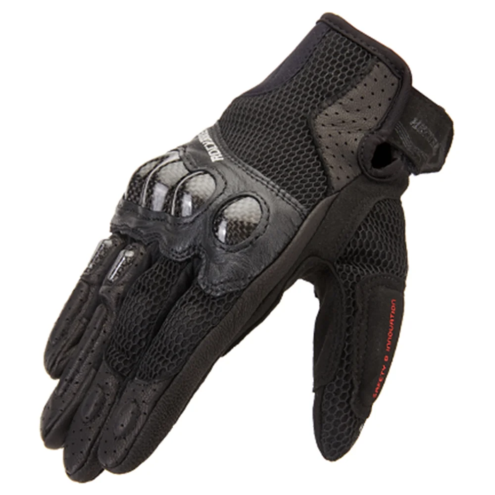 Motorcycle Gloves Carbon Fibre Full Finger Gloves Motocross Racing