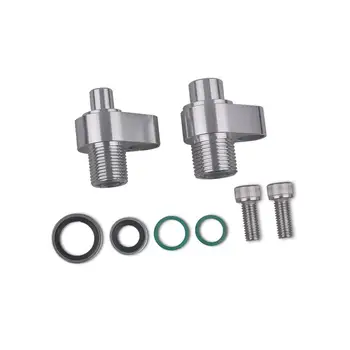 

LS New AC Compressor Adapter Fittings For Denso 10S17F & 10S20F CNC Modification Parts Accessories Replacement