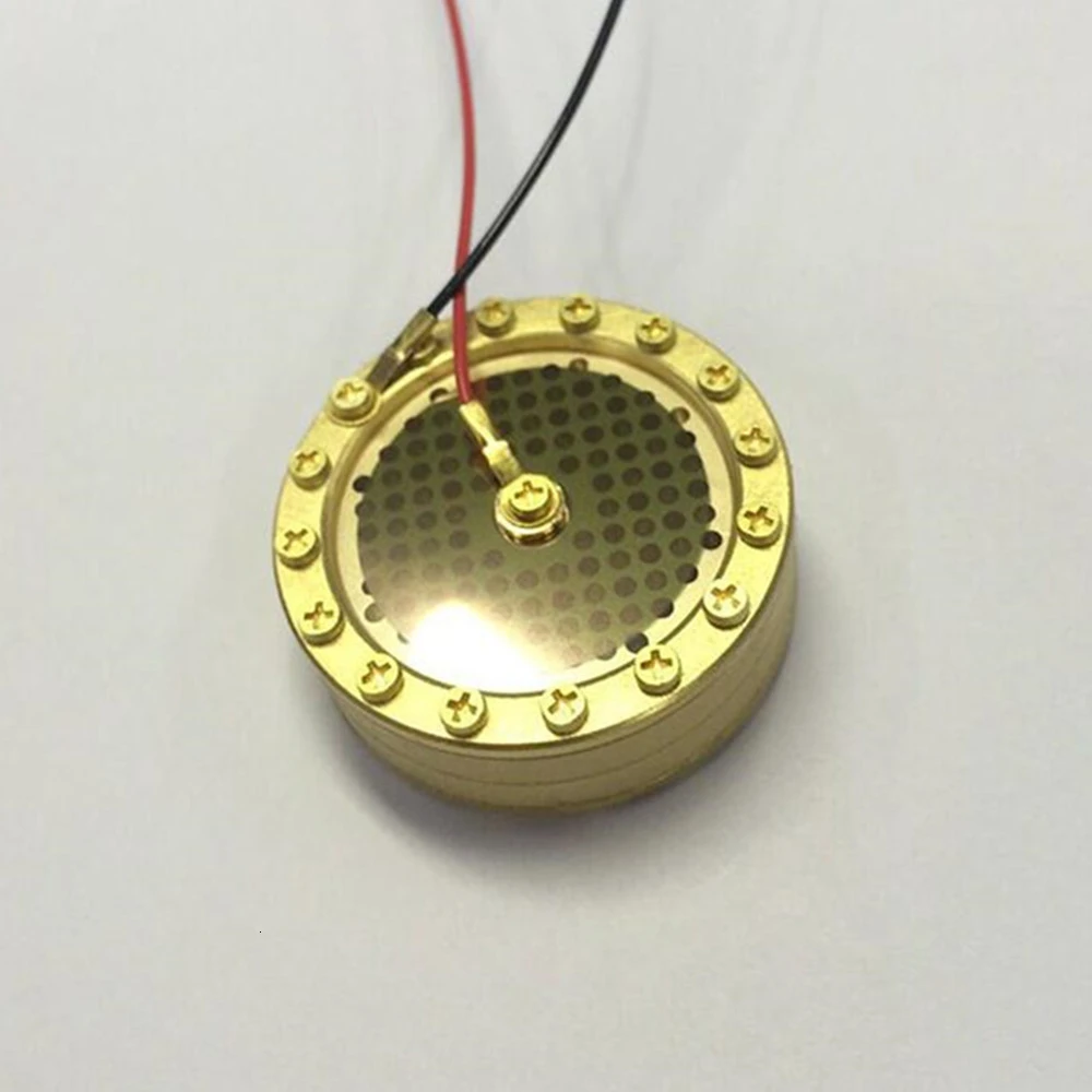 34 мм Gold Capsule 24k Большая диафрагма для конденсаторного микрофона|Аксессуары