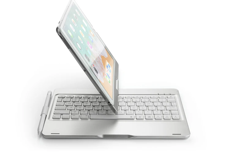 [NEW] Flip Folio Plastic Wireless Bluetooth Keyboard for iPad pro 10.5(Air 3), 360 Rotating+ 7 Colors Backlight
