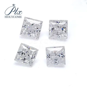

2x2mm 2020 hot sale D VVS1 GRA PRINCESS CUT LOOSE MOISSANITE JEWELRY WHOLESALE FACTORY DIRECT-SELL NLUK SALE FACTORY SUPPLYING
