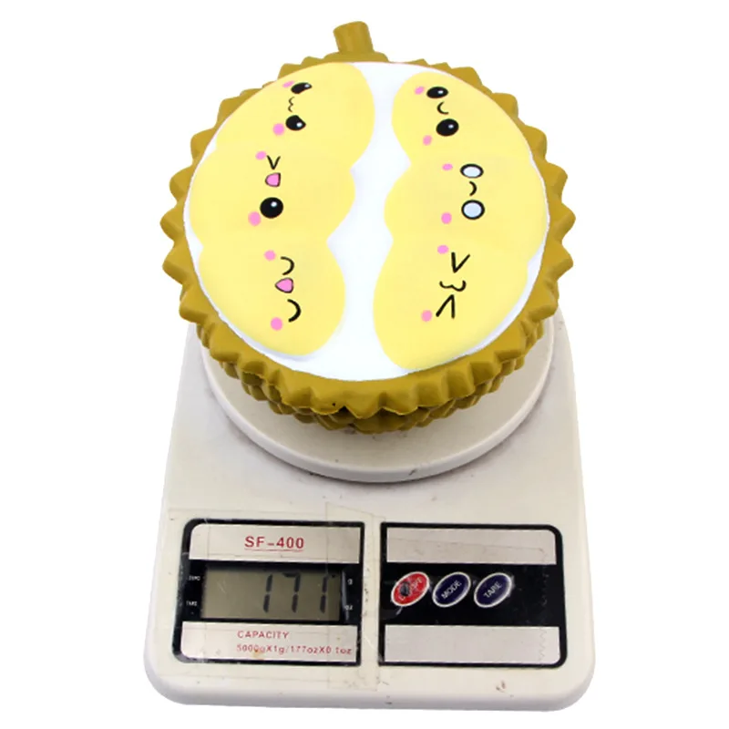 1 шт. PU медленно поднимающаяся игрушка Durian Squishy Моделирование торт для детей и взрослых декомпрессионная игрушка подарок