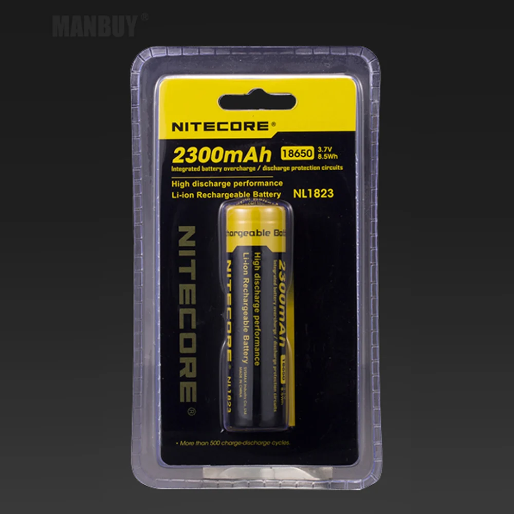 Топ продаж NITECORE NL1823 NL183 18650 2300 мАч Втч высокопроизводительная литий ионная