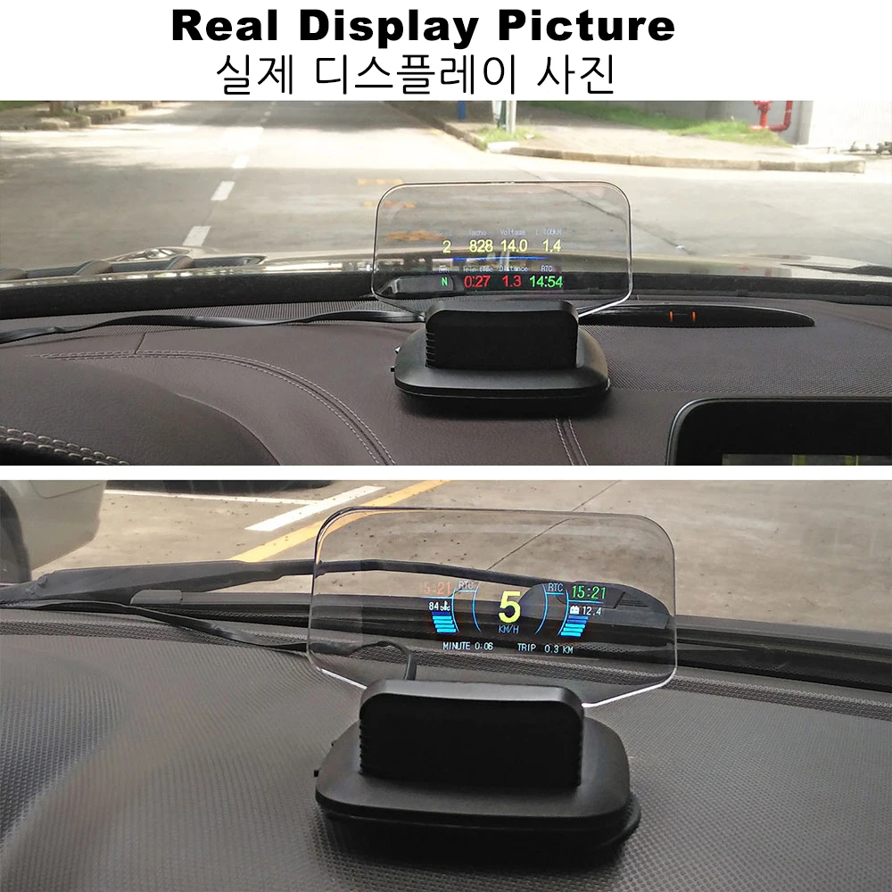 Vjoycar C1 зеркало HUD 2020 Новый OBD2 + GPS двойной режим Head Up дисплей цифровой MPH KMH Спидометр