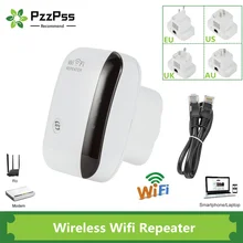 Répéteur Wifi sans fil PzzPss, routeur, 300Mbps, 2.4 ghz, Ultraboost, Point d'accès, amplificateur de Signal, extension de portée
