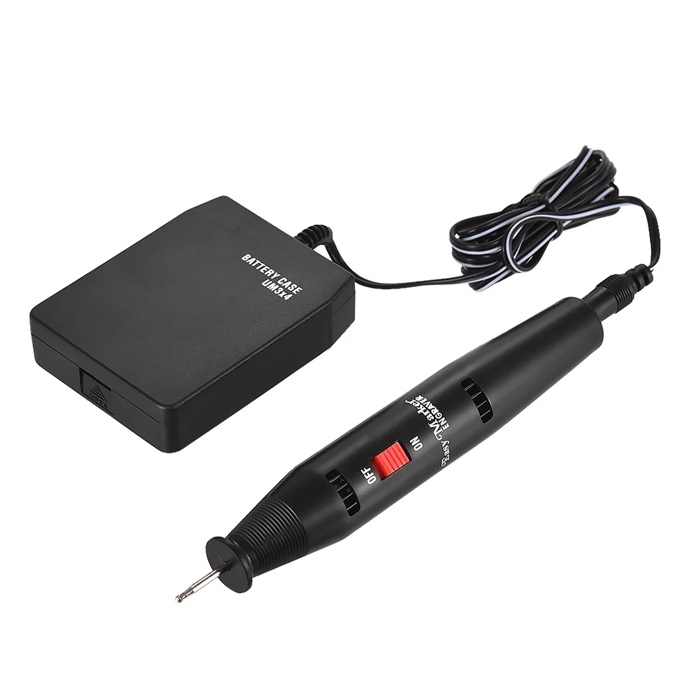 

Portable Precision Electric Engraving Pen Engraver DIY Carve Graver Machine Tools Battery Powered with Strong Diamond Tip Bit