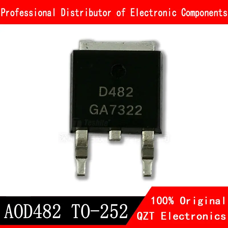 

10pcs/lot D482 AOD482 TO-252 100V 32A new and original IC In Stock