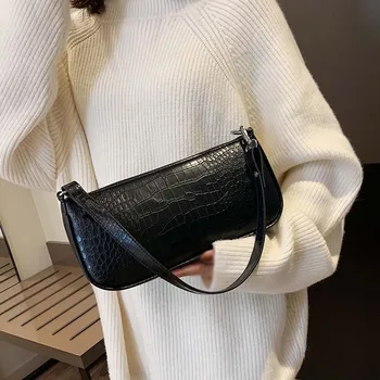 

Women Shoulder Bag Pu Leather Solid Messenger Bag Ladies Casual Zipper Shoulder Bag Female Travel Handbag Sac Main Femme 2020 J3