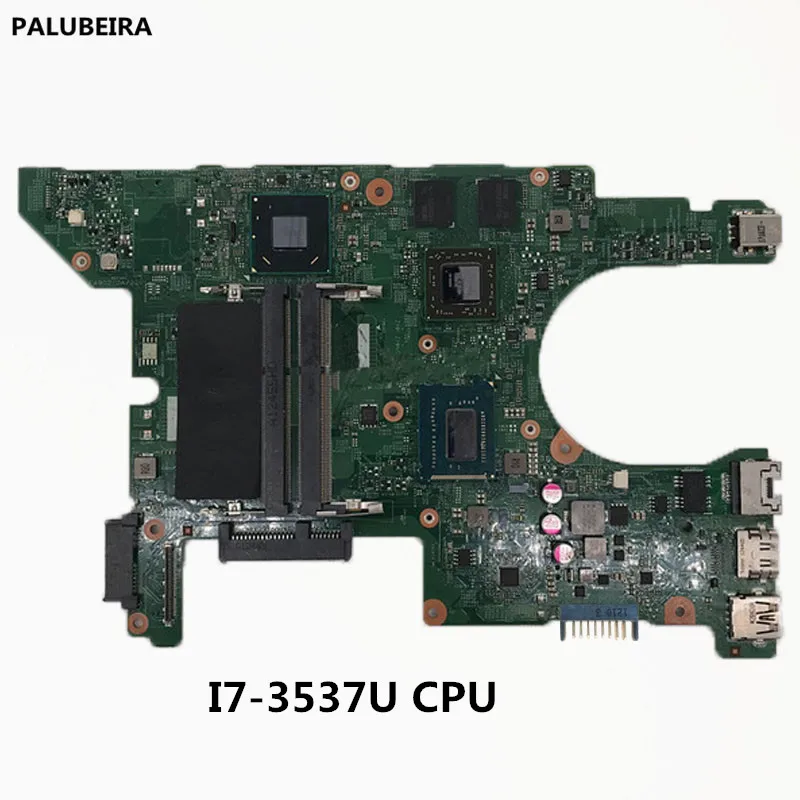PALUBEIRA для Dell Inspiron 14Z 5423 CN-0FJ7H9 0FJ7H9 FJ7H9 i7-3537U материнская плата с процессором ноутбука