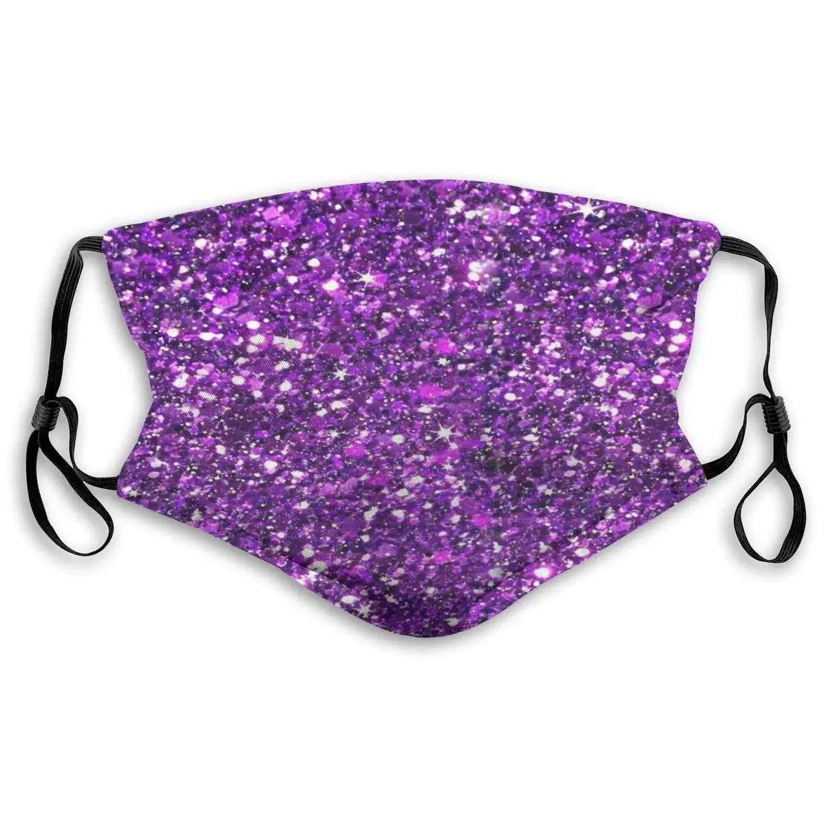 

Glitter Sparkles Shimmer Face Masks With Replaceable Filter Mouth Mask Muffle Mask Breathable And Comfortable Mouth Cover Mask