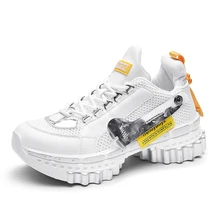 Мужская обувь; Новинка года; обувь instagram; Мужская модная обувь с зубчатой подошвой; трендовая универсальная обувь в Корейском стиле; спортивная обувь для бега