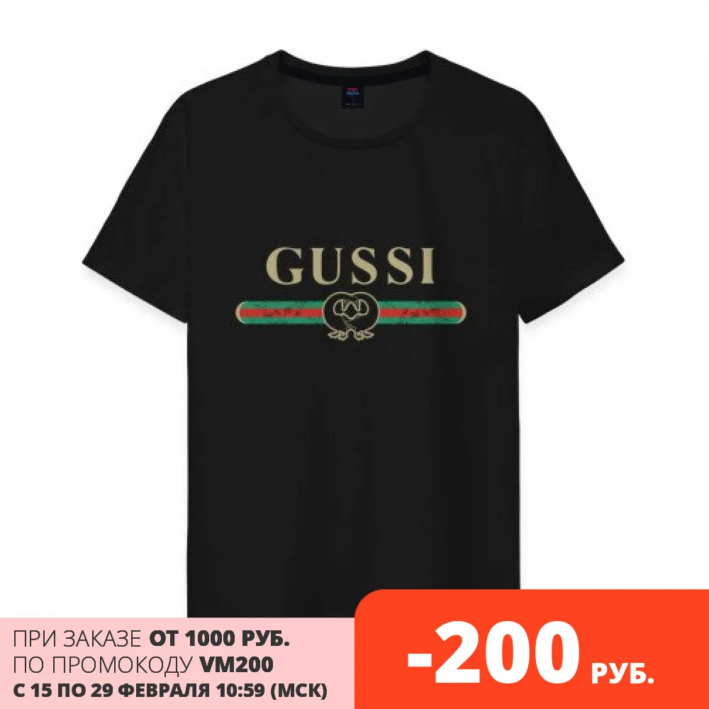 Мужская футболка хлопок Gussi | одежда