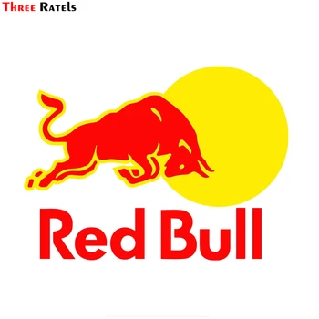 

Three Ratels ZH1 L cool For RED of Bull Graphics Car Stickers and Decals 3D Vinyl Car Warp for Car Body Windshield Bumper